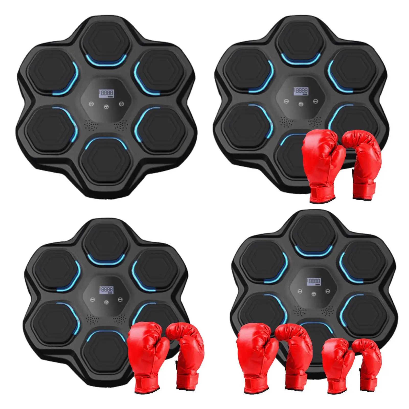 

Electronic Boxing Machine Household Smart Reaction Training Target Boxing Trainer for Karate Sports Sandbag Home Gym Kickboxing