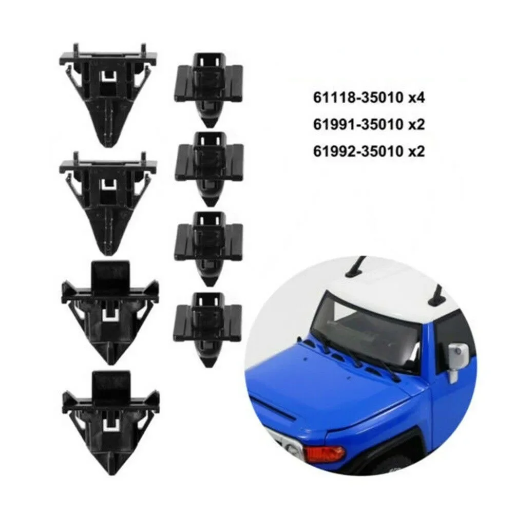 Retainer Clips 8pcs Accessories Car Panel Fender Cowl Clip Front Moulding Replacement Front Set FOR TOYOTA FJ Cruiser 07-14
Retainer Clips 8pcs Accessories Car Panel Fender Cowl Clip Front Moulding Replacement Front Set FOR TOYOTA FJ Cruiser 07-14