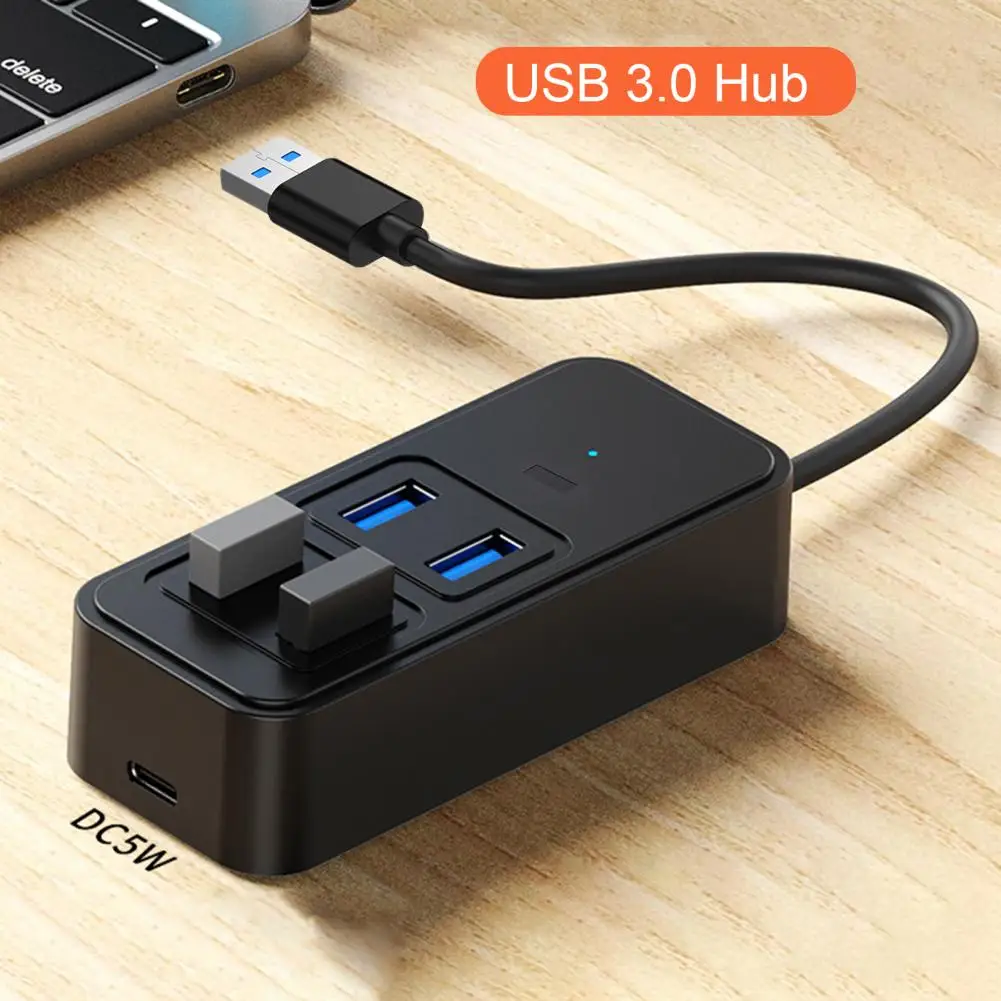 USB3.0 Hub 4-in-1 5Gbps High Speed Data Transfer Multi Splitter Adapter 4 Port USB Expander for Laptop HDD Flash Drive
USB3.0 Hub 4-in-1 5Gbps High Speed Data Transfer Multi Splitter Adapter 4 Port USB Expander for Laptop HDD Flash Drive