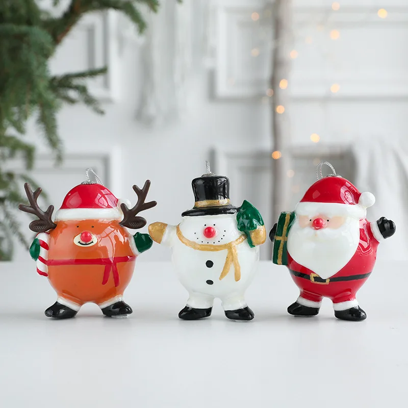 

Mini Snowman Hanging Accessories, Christmas Tree Decorations, Tree Pendant, Supplies