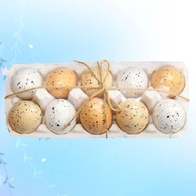 10pcs Easter Plastic Eggs Set Artificial Beautiful Printing Egg Hanging Drop for Easter Festival Party (Spot Pattern)
10pcs Easter Plastic Eggs Set Artificial Beautiful Printing Egg Hanging Drop for Easter Festival Party (Spot Pattern)