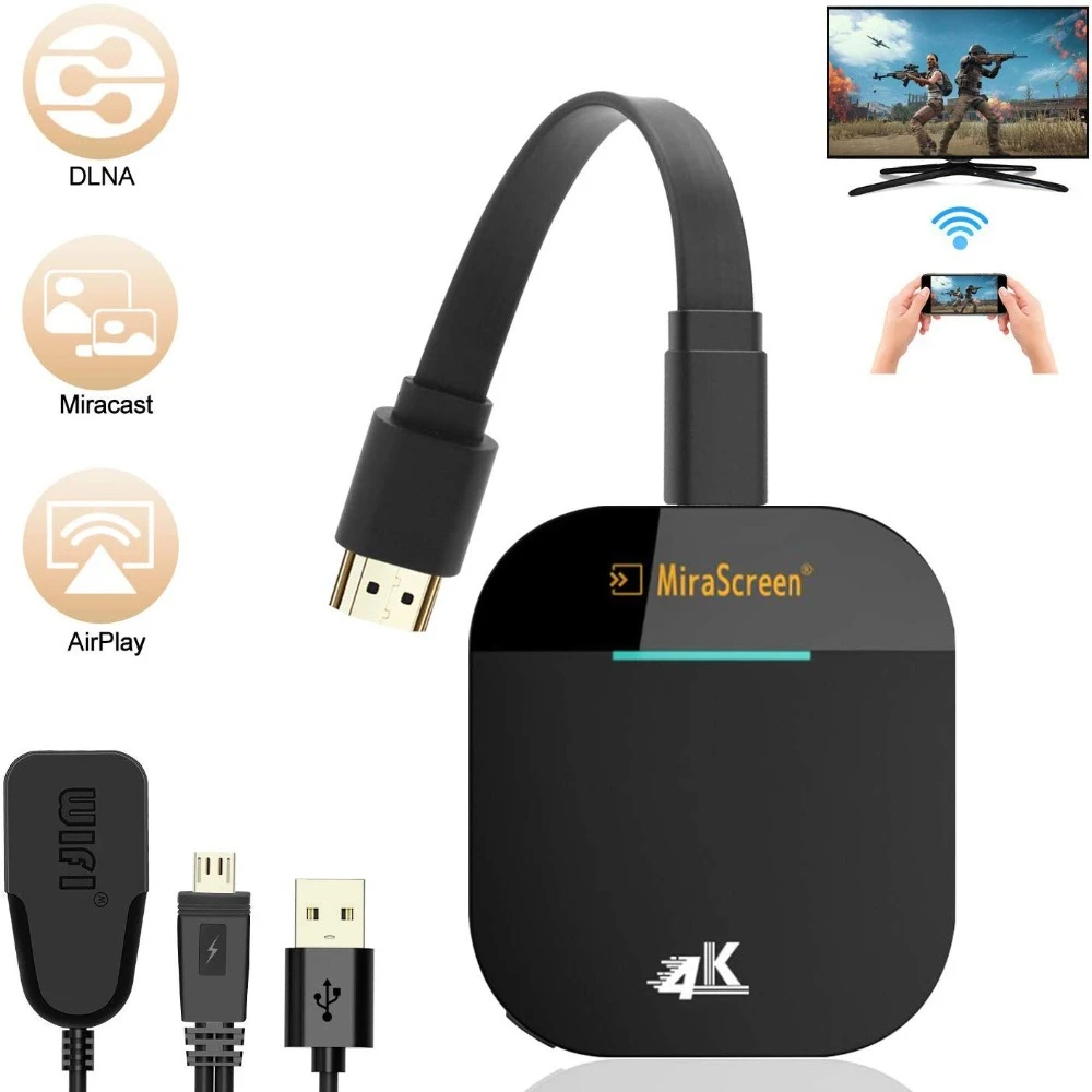 MiraScreen 4K 5G TV Stick HDMI-совместимый Anycast Miracast DLNA Airplay WiFi Дисплей приемник с поддержкой Windows Andriod TVS
MiraScreen 4K 5G TV Stick HDMI-совместимый Anycast Miracast DLNA Airplay WiFi Дисплей приемник с поддержкой Windows Andriod TVS