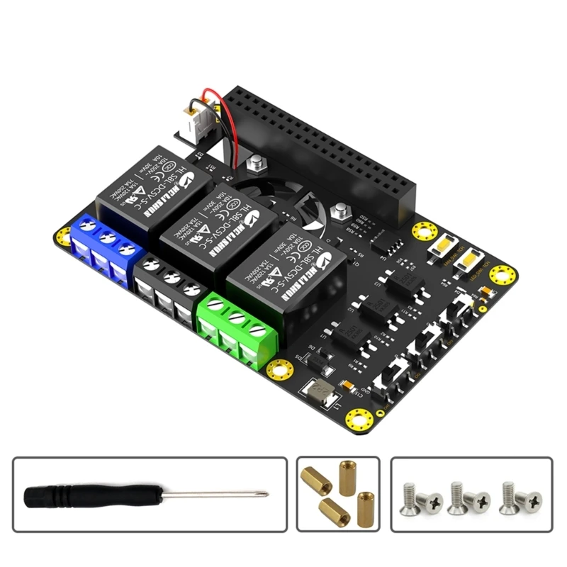 Охлаждающий вентилятор и светодиоды Power RelayBoard расширяют возможности проекта DIY Electronics
Охлаждающий вентилятор и светодиоды Power RelayBoard расширяют возможности проекта DIY Electronics