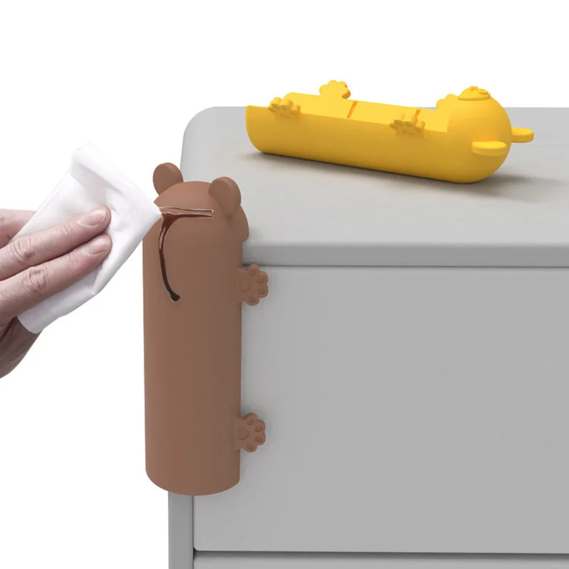 2023 New Silicone Anti-collision Cartoon Bear Can Be Cut for Table Corner Protector Protection Safety From Children Baby Child
2023 New Silicone Anti-collision Cartoon Bear Can Be Cut for Table Corner Protector Protection Safety From Children Baby Child