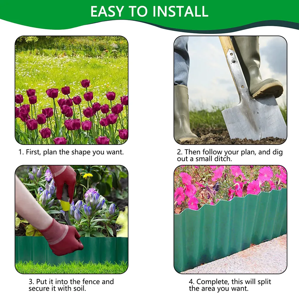 15cm*6M SIZE Plastic Lawn Edge Home House Accessories Bark Mulch Plant Care Soil Waterproof Garden Outdoor Living
15cm*6M SIZE Plastic Lawn Edge Home House Accessories Bark Mulch Plant Care Soil Waterproof Garden Outdoor Living