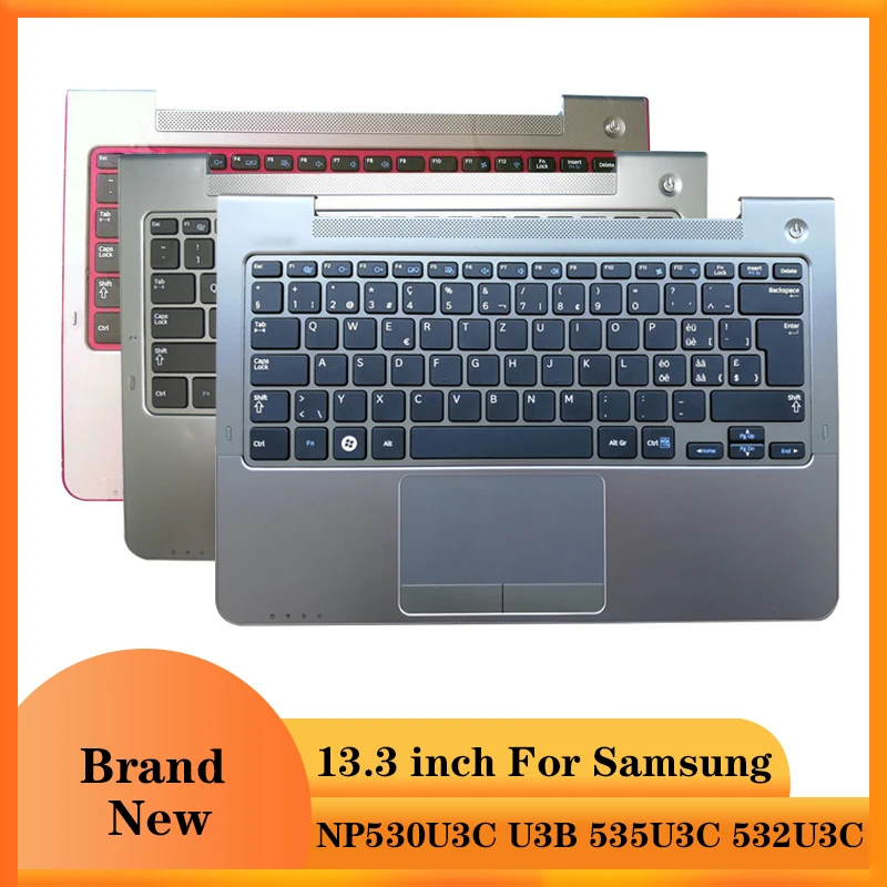 NEW For Samsung NP530U3C NP530U3B NP535U3C NP532U3C NP535U3B NP535U3X Laptop Palmrest Upper Case
NEW For Samsung NP530U3C NP530U3B NP535U3C NP532U3C NP535U3B NP535U3X Laptop Palmrest Upper Case