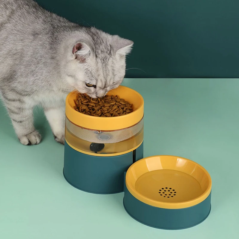Миска для домашних животных, приподнятая подставка, автоматическая кормушка для кошек и собак