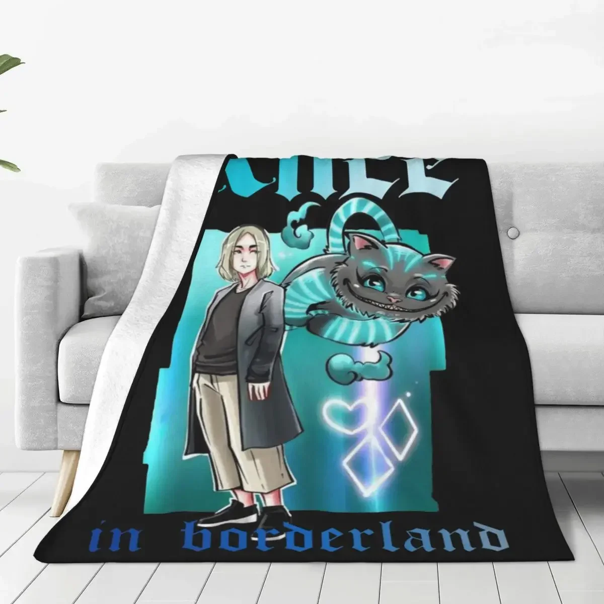 Chishiya Alice In Borderland Blanket Anime Fleece Novelty Breathable Throw Blanket for Home Decoration
Chishiya Alice In Borderland Blanket Anime Fleece Novelty Breathable Throw Blanket for Home Decoration