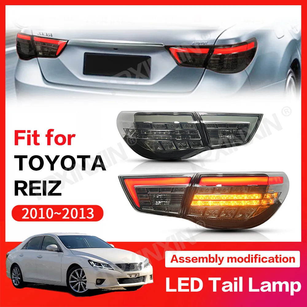 Car LED Tail Light For Toyota Reiz 2010-2013 Auto Benz style LED Tail Lamp Assembly streamer Steering modified Total Accessorie
Car LED Tail Light For Toyota Reiz 2010-2013 Auto Benz style LED Tail Lamp Assembly streamer Steering modified Total Accessorie