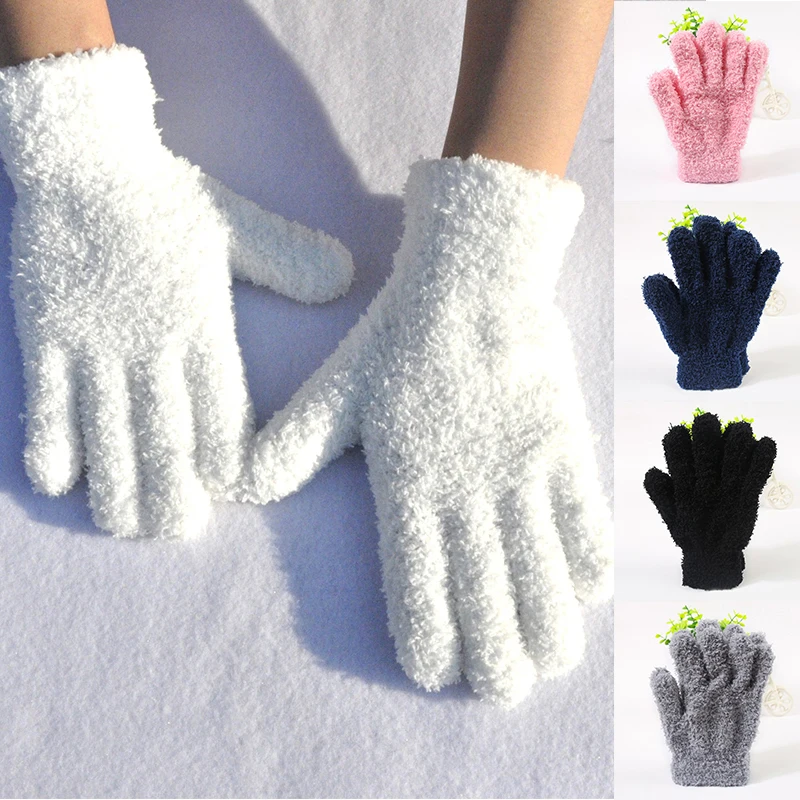 Women Men Fleece Thicken Gloves Winter Keep Warm Plush Furry Full Finger Mittens Soft Elastic Casual Solid Cycling Ski Gloves
Women Men Fleece Thicken Gloves Winter Keep Warm Plush Furry Full Finger Mittens Soft Elastic Casual Solid Cycling Ski Gloves