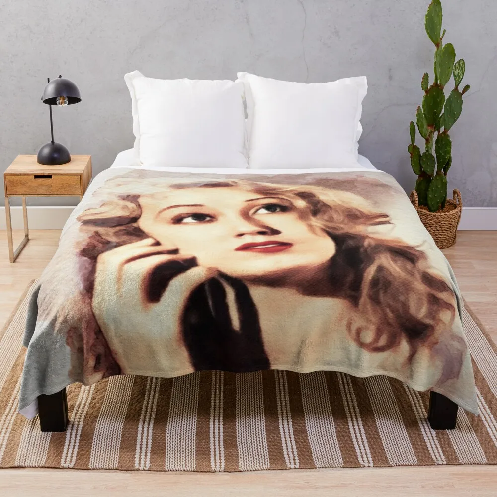 

Fay Wray, Movie Legend Throw Blanket Tourist Luxury Brand funny gift Blankets