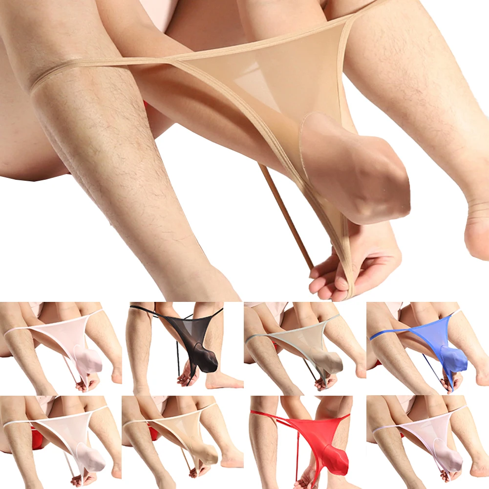Mens Sexy Thongs Seamless Sheer See Through Stretch Pantyhose Underwear Briefs Soft Pouch Middle Waist Bikini Open Back Lingerie
Mens Sexy Thongs Seamless Sheer See Through Stretch Pantyhose Underwear Briefs Soft Pouch Middle Waist Bikini Open Back Lingerie