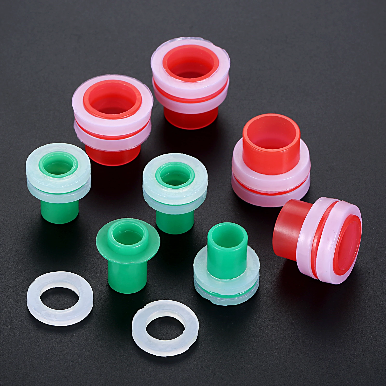 

10pcs Kitchen Bathroom Faucet 1/2 3/4 PPR Pipe Plugs End BSP Thread Pipe Fitting Leak-Proof Sealing Ring Rubber Gasket Buckle