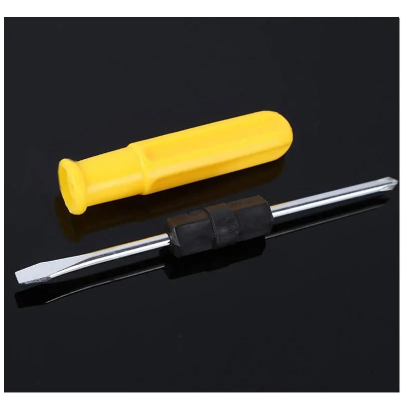 

1 Pcs Screwdriver 2 Sides Double Head Slotted Cross Screwdrivers 2/3/4inch Alloy Steel Remover Repair Tools Hand Tool