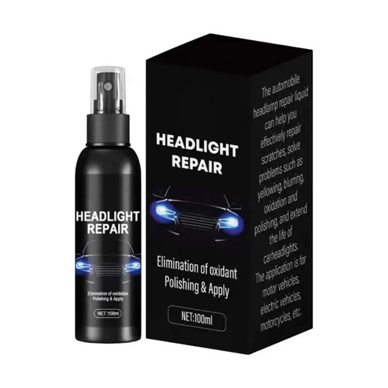 Car Headlight Restoration Polishing Kit 100ml Headlamp Cleaner Car Light Polisher Headlight Fluid Headlamp Renewal For Cars
Car Headlight Restoration Polishing Kit 100ml Headlamp Cleaner Car Light Polisher Headlight Fluid Headlamp Renewal For Cars