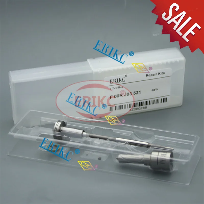 

ERIKC F00RJ03521 Original 0445120304 Injector Repair Kits Nozzle Valve F 00R J03 521 Auto F00R J03 521 for 5272937 5283275