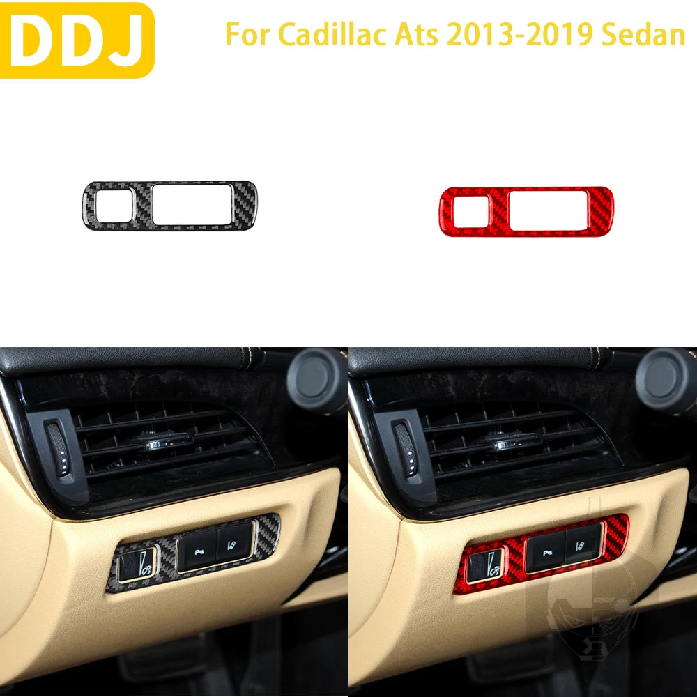 For Cadillac ATS 2013-2019 Sedan Accessories Car Carbon Fiber Interior Headlight Switch Frame Trim Sticker Decoration
For Cadillac ATS 2013-2019 Sedan Accessories Car Carbon Fiber Interior Headlight Switch Frame Trim Sticker Decoration