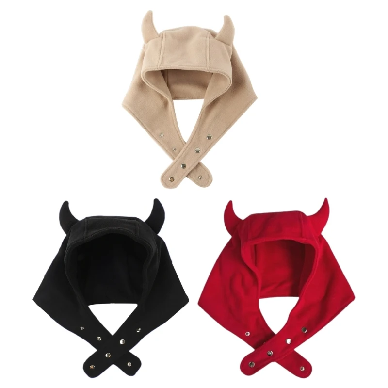 Solid Color Ear Protects Hat for Autumn Winter Halloween Hat Warm Cosplay Hat Y1QD
Solid Color Ear Protects Hat for Autumn Winter Halloween Hat Warm Cosplay Hat Y1QD