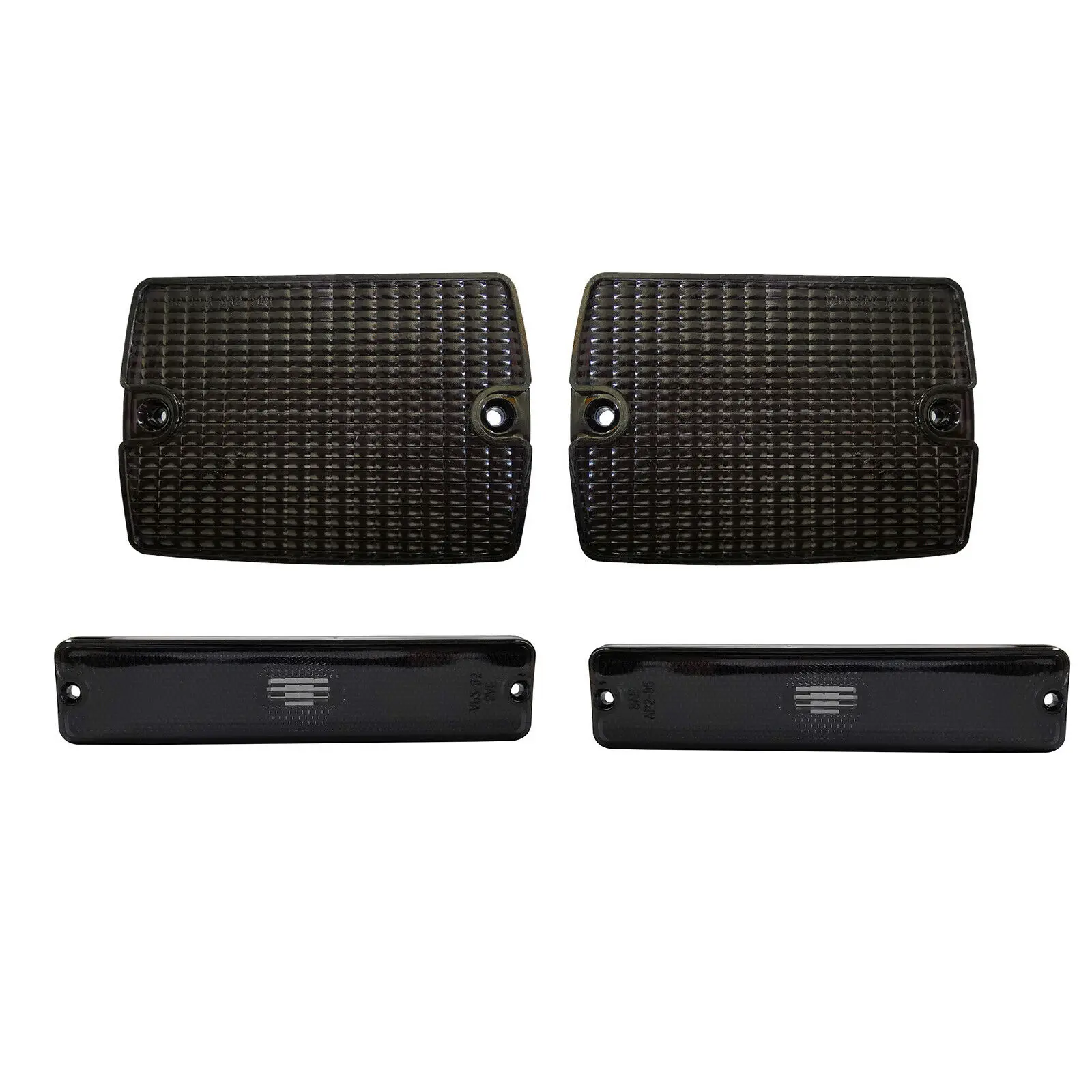 4 шт. боковые маркеры и указатели поворота SmokeLens для Jeep 1987-1995 Wrangler YJ
4 шт. боковые маркеры и указатели поворота SmokeLens для Jeep 1987-1995 Wrangler YJ