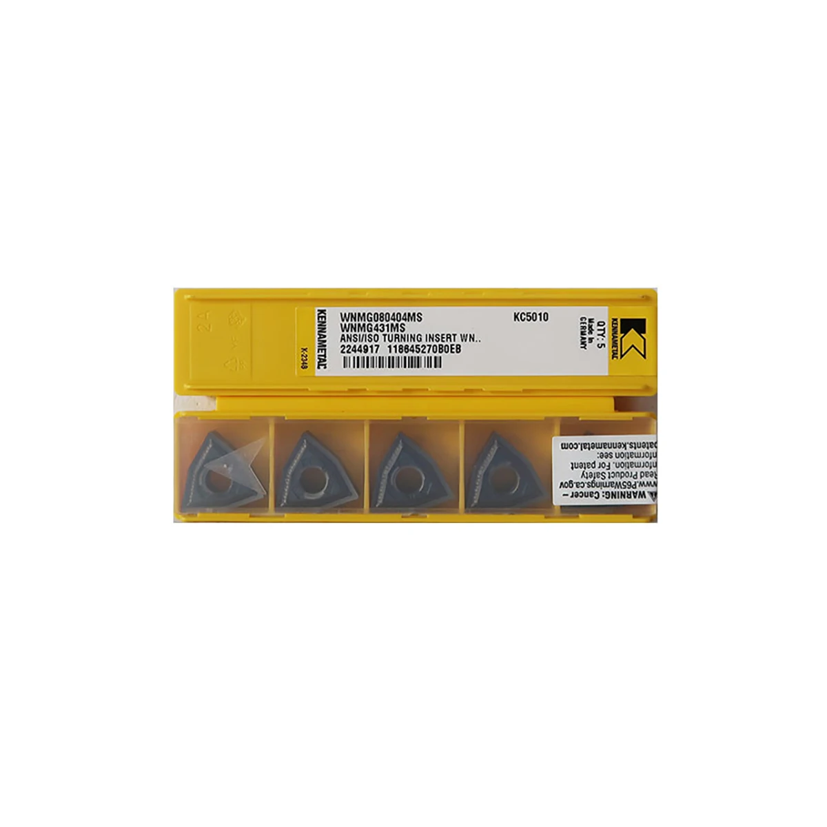 Kennametal 100% Original WNMG WNMG080404MS WNMG080404FP WNMG080401 WNMG080404 Medium-Roughing Carbide Turning Inserts
Kennametal 100% Original WNMG WNMG080404MS WNMG080404FP WNMG080401 WNMG080404 Medium-Roughing Carbide Turning Inserts