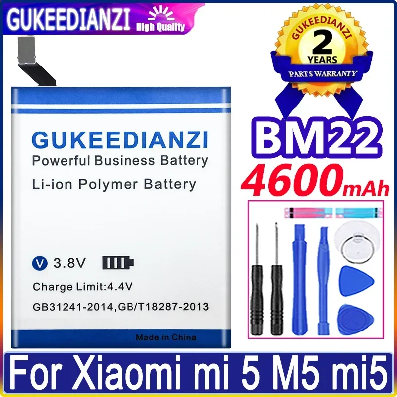 Bateria High Capacity Mobile Phone Battery BM22 4600mAh For Xiaomi Mi 5 Mi5 M5 BM 22 Batteries
Bateria High Capacity Mobile Phone Battery BM22 4600mAh For Xiaomi Mi 5 Mi5 M5 BM 22 Batteries