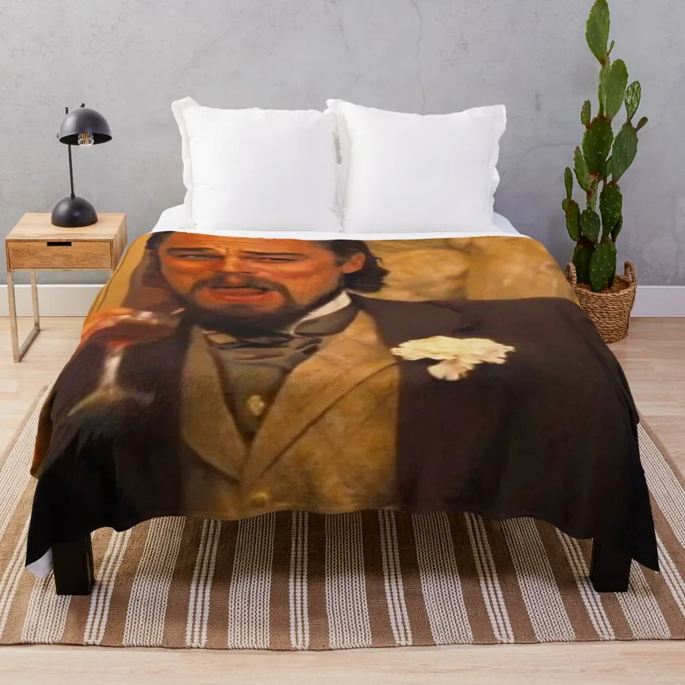 

Leonardo DiCaprio Meme Throw Blanket Blankets Sofas Of Decoration anime For Sofa Thin