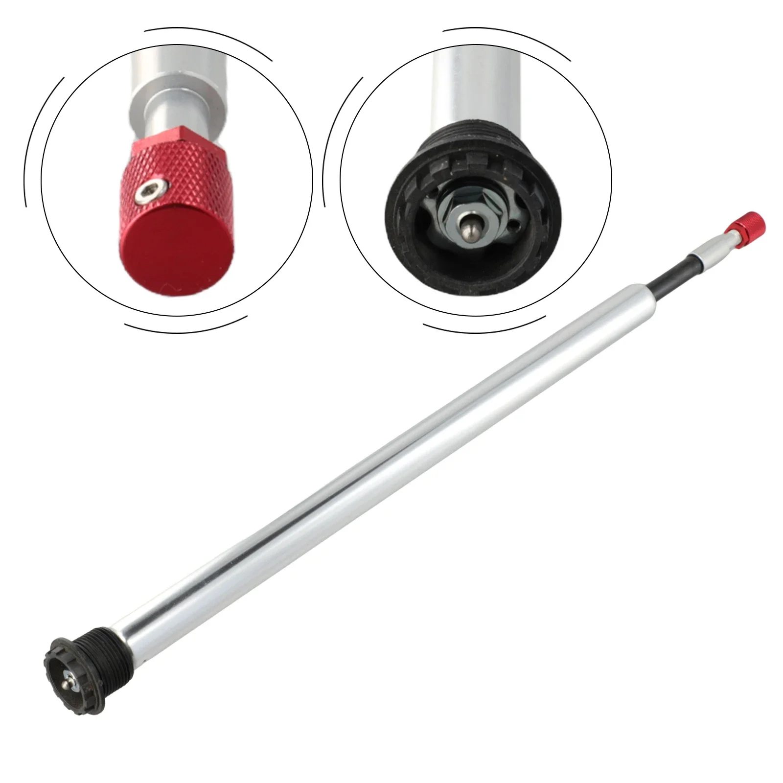 Cartridge Fork Spring Stroke Cable Line Control Lightweight Oil Pump Shoulder Shoulder Control Silver Aluminum Alloy
Cartridge Fork Spring Stroke Cable Line Control Lightweight Oil Pump Shoulder Shoulder Control Silver Aluminum Alloy