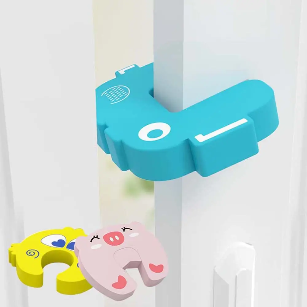 Protector Cartoon Toilet Refrigerator Anti-pinch Door Restrictor Baby Safety Lock Door Security Lock Prevent Children Wrestling
Protector Cartoon Toilet Refrigerator Anti-pinch Door Restrictor Baby Safety Lock Door Security Lock Prevent Children Wrestling