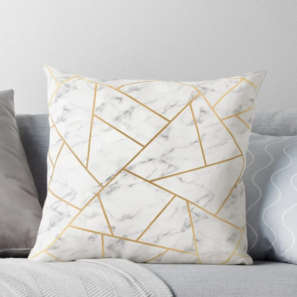 White Marble and Gold Geo Throw Pillow Pillowcases Bed Cushions Christmas Covers For Cushions
White Marble and Gold Geo Throw Pillow Pillowcases Bed Cushions Christmas Covers For Cushions