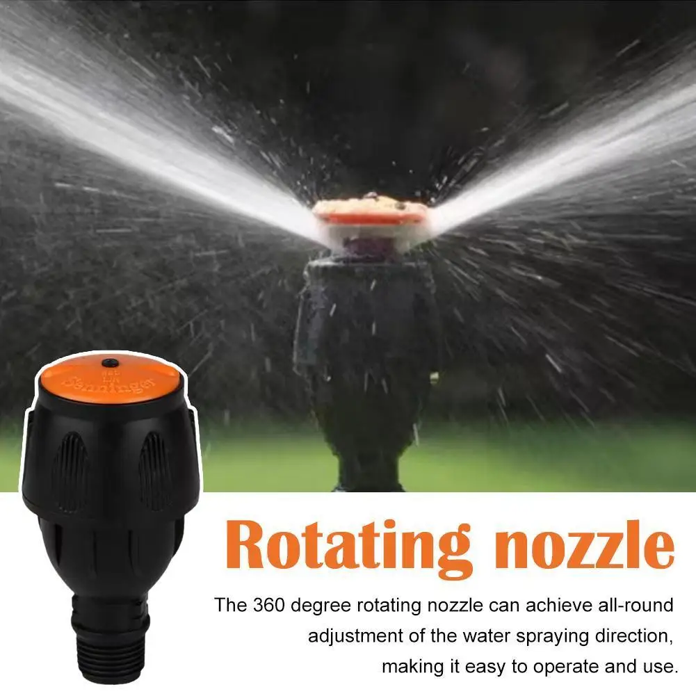 360 Degree Rotating Nozzle Automatic Rotating Water Lawn Accessories Spray Sprinkler Irrigation Agricultural Gardening Supp K6C6
360 Degree Rotating Nozzle Automatic Rotating Water Lawn Accessories Spray Sprinkler Irrigation Agricultural Gardening Supp K6C6