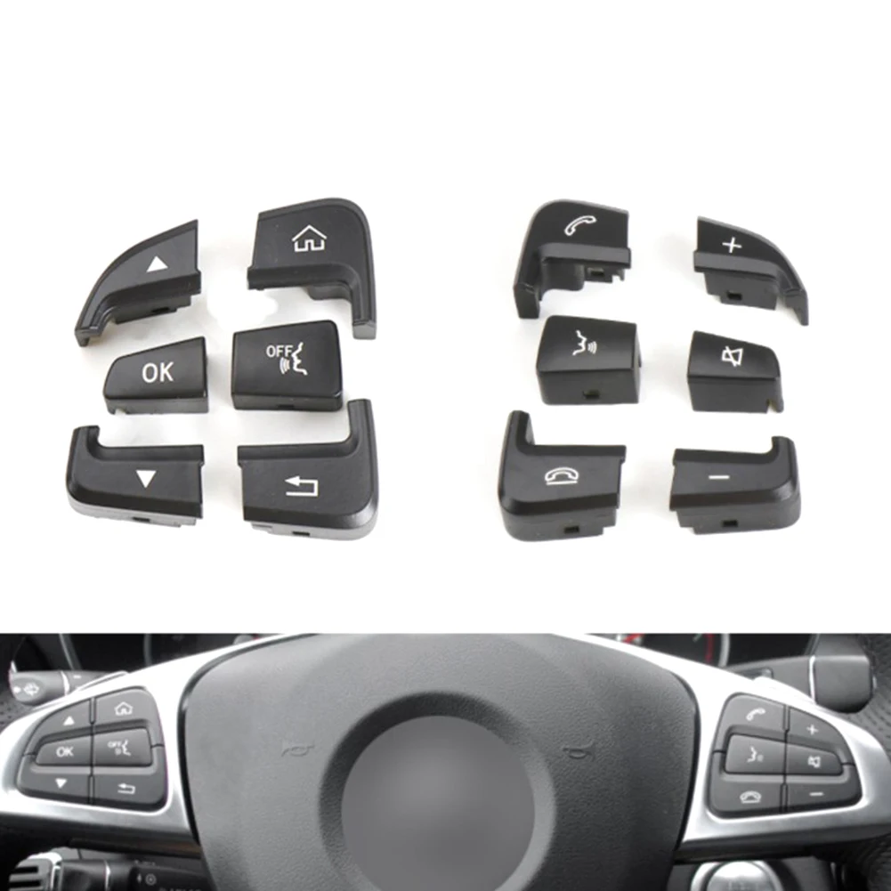 12Pcs Steering Wheel Switch Button Black For Benz C-Class W205 GLC-Class W253 2024 Hot Sale Brand New And High Quality
12Pcs Steering Wheel Switch Button Black For Benz C-Class W205 GLC-Class W253 2024 Hot Sale Brand New And High Quality