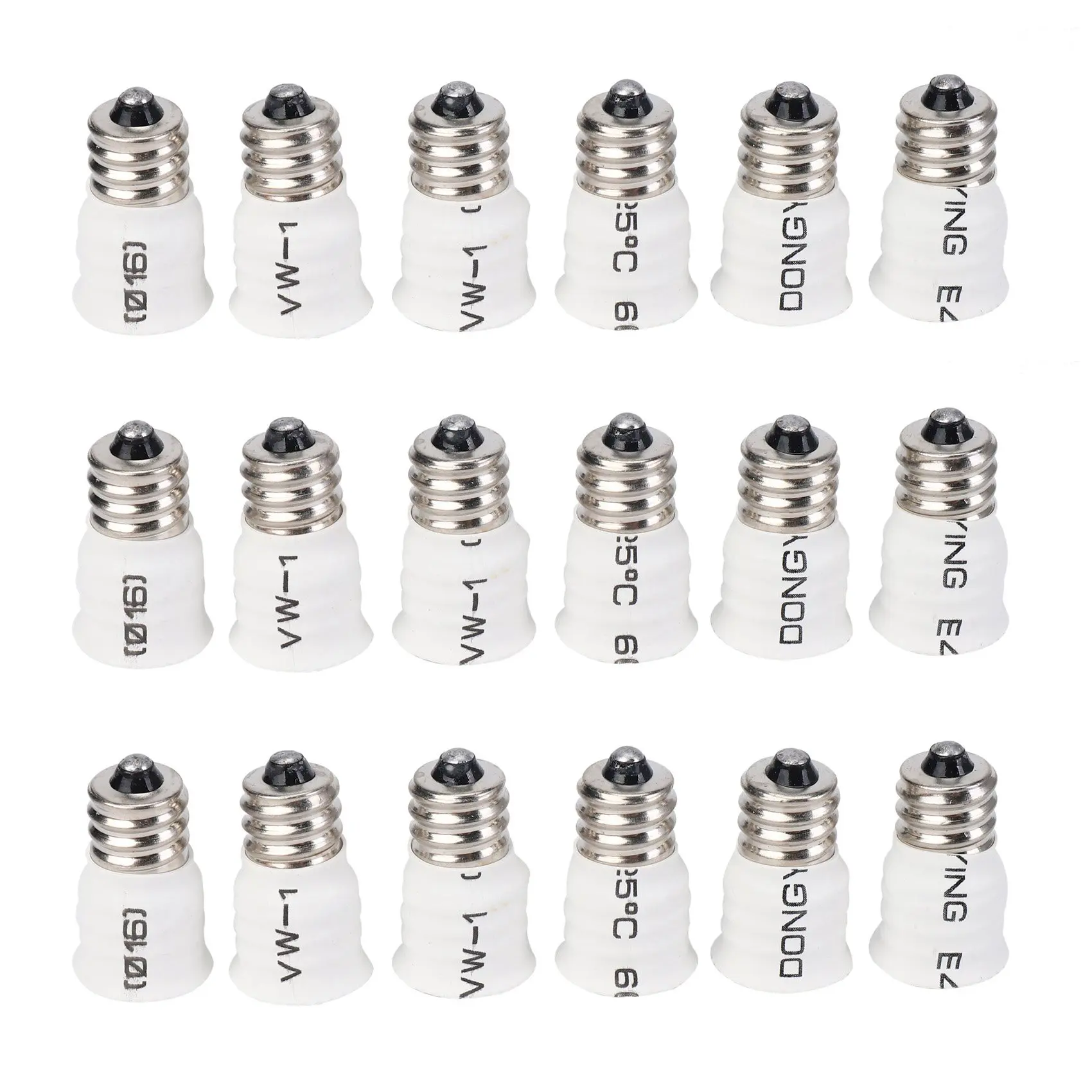 18-Pack E12 to E14 White Bulb Converter LED Light Holder Lamp Adapter Socket Changer High Quality
18-Pack E12 to E14 White Bulb Converter LED Light Holder Lamp Adapter Socket Changer High Quality
