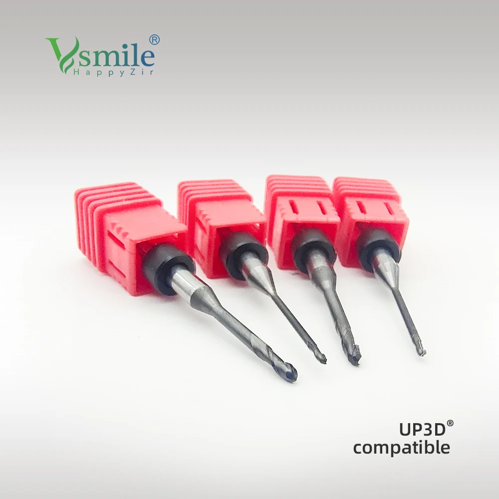 Алмазные насадки UP3D для сухих фрез, совместимы с цирконием PMMA, для станков CADCAM, стоматологические фрезерные инструменты
Алмазные насадки UP3D для сухих фрез, совместимы с цирконием PMMA, для станков CADCAM, стоматологические фрезерные инструменты