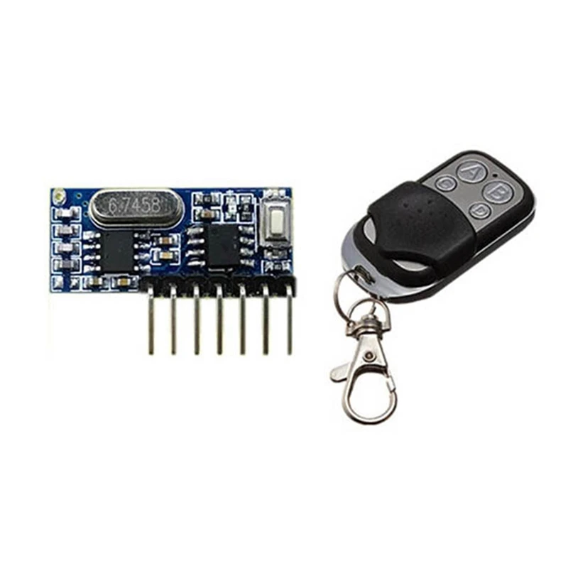 

RX480E-4CH Rf433mhz Decoding Module Wireless Receiving Four-Way Decoding Remote Control Transmitter