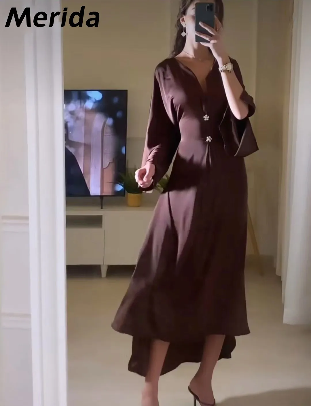 V-neck Lace-Up Elegant Prom Dresses 2023 Rhinestone Split Sleeves Saudi Arabia Formal Occasion Dresses Robes De Graduation
V-neck Lace-Up Elegant Prom Dresses 2023 Rhinestone Split Sleeves Saudi Arabia Formal Occasion Dresses Robes De Graduation