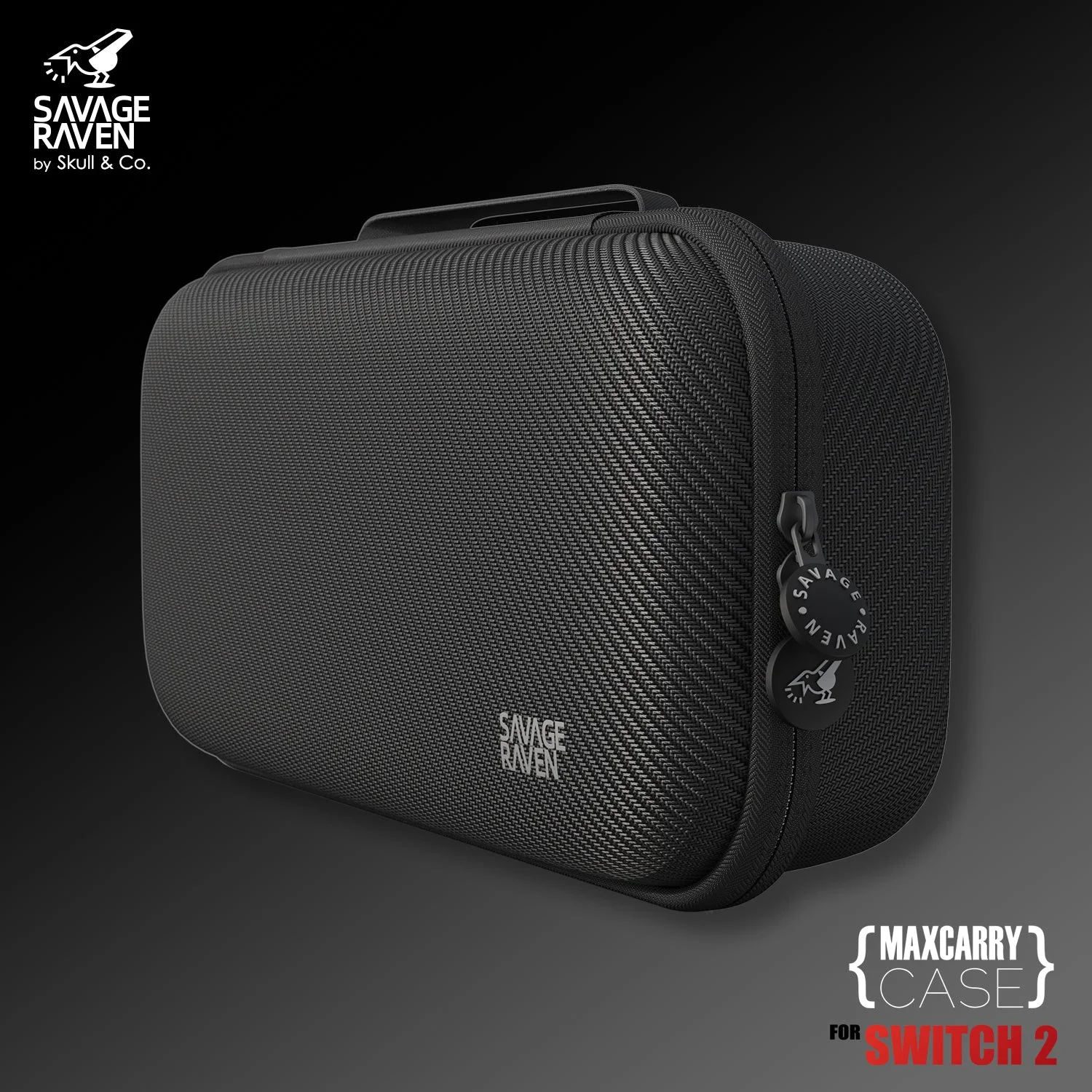 Savage Raven by Skull & Co. FissionGrip Bundle Dockable Split Protective Case MaxCarry Case for Nintendo Switch 2 Savage Raven by Skull & Co. FissionGrip Bundle Dockable Split Protective Case MaxCarry Case for Nintendo Switch 2