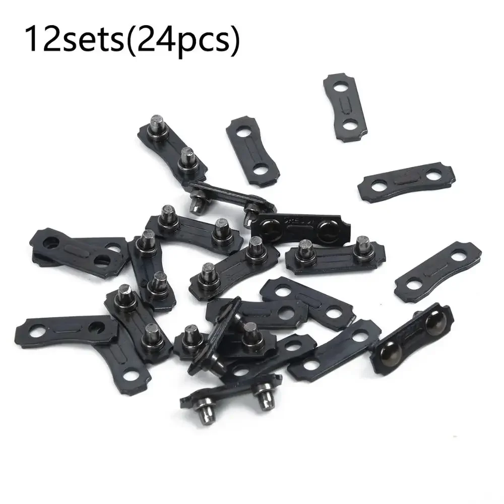 

12 Repair Drive Links Part 3/8LP Pitch - .043 .050 Gauge Woodworking Chainsaw Chain Master Joiner Metal Set Chainsaw Chain Links