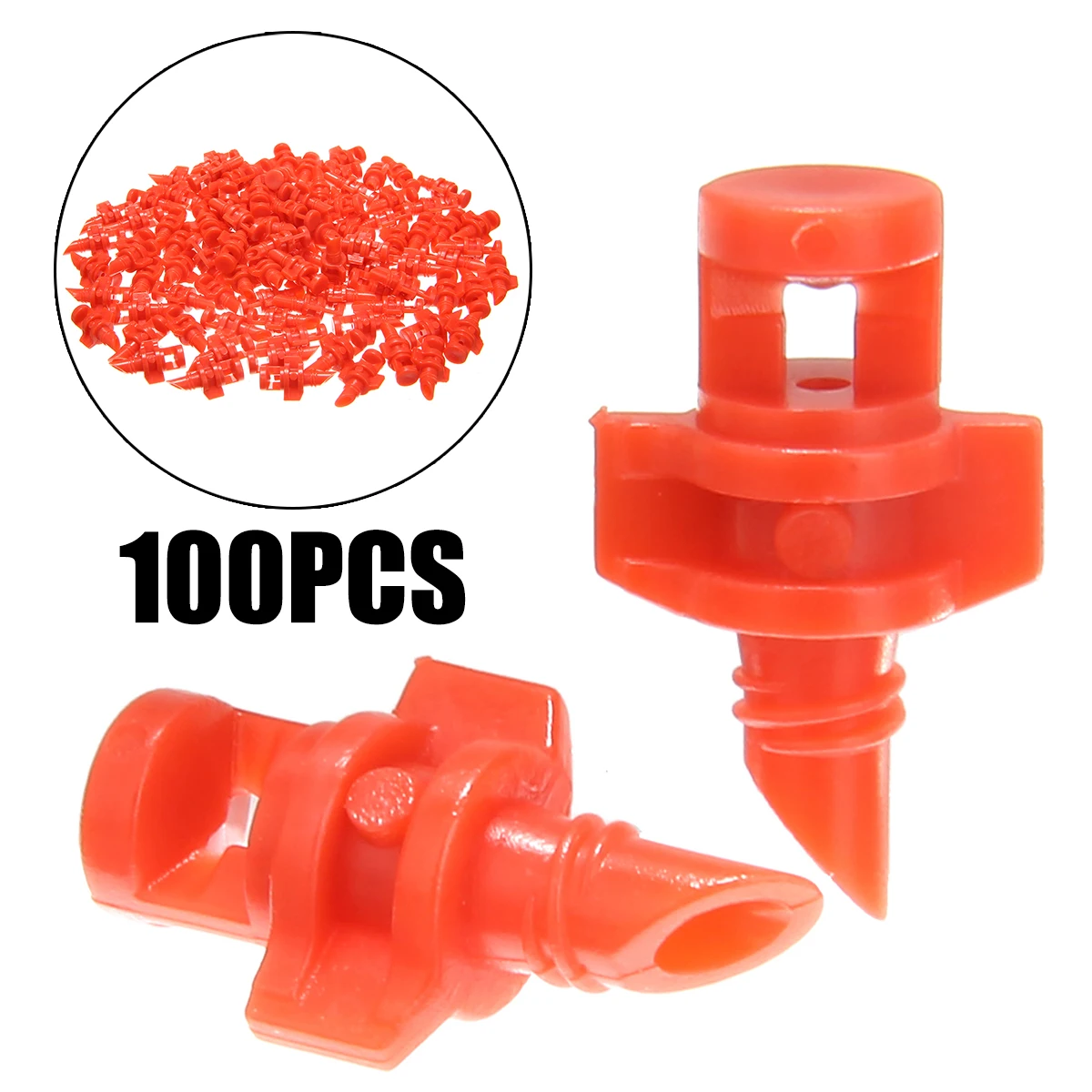 100Pcs 360 Degrees Nozzle Sprayer Garden Irrigation Simple Refraction Nozzle Watering Flower Mist Nozzle Threaded Connection
100Pcs 360 Degrees Nozzle Sprayer Garden Irrigation Simple Refraction Nozzle Watering Flower Mist Nozzle Threaded Connection
