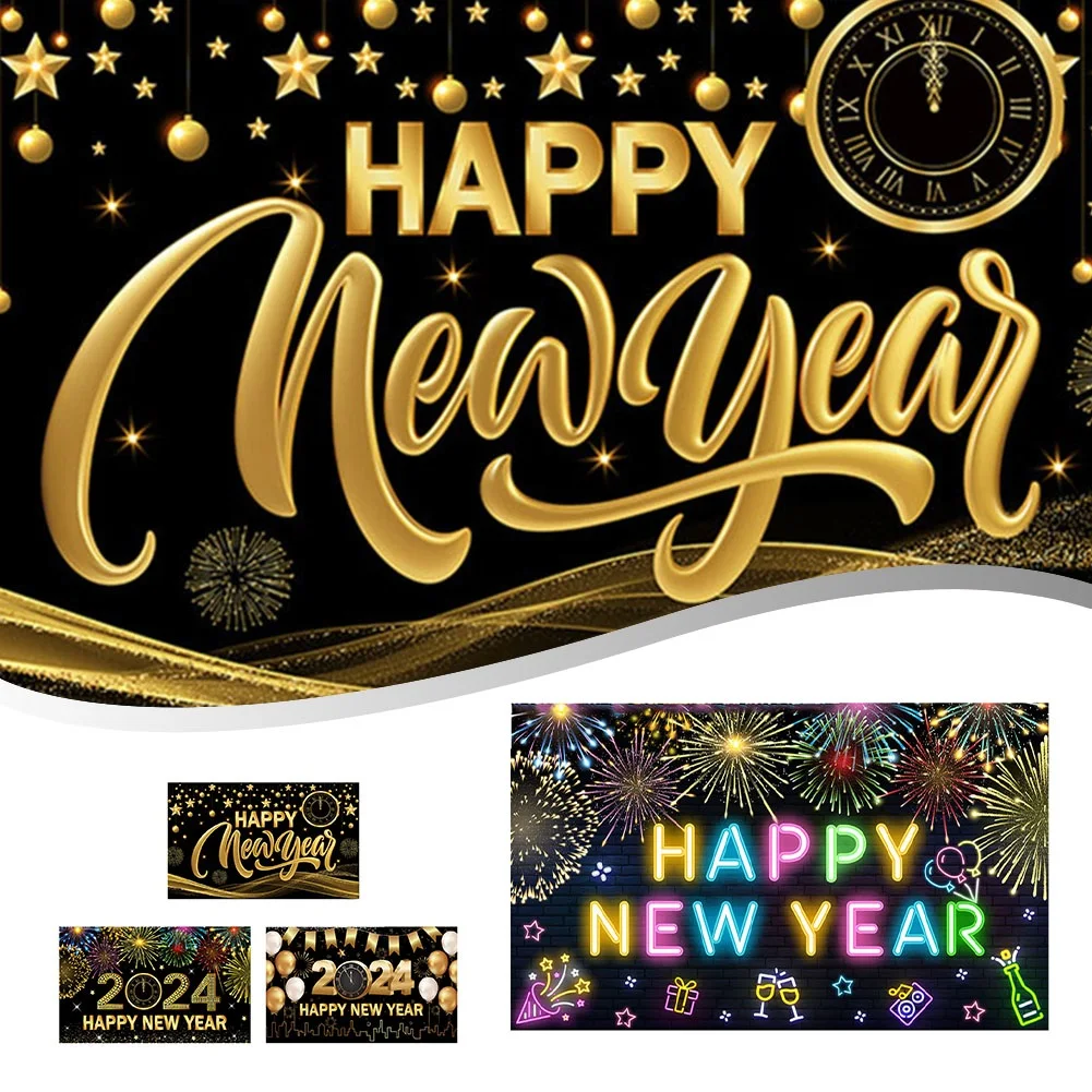 2024 Happy New Year Background Countdown New Year's Eve Decoration Banner DIY Flags New Year Party Decorations
2024 Happy New Year Background Countdown New Year's Eve Decoration Banner DIY Flags New Year Party Decorations