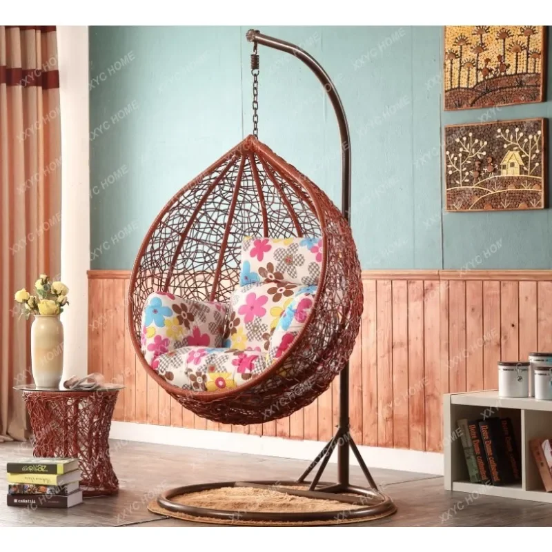 Swing Glider Hammock Indoor Balcony Bird's Nest Hanging Basket Rattan Chair Recliner Lazy Rocking Chair Adult
Swing Glider Hammock Indoor Balcony Bird's Nest Hanging Basket Rattan Chair Recliner Lazy Rocking Chair Adult
