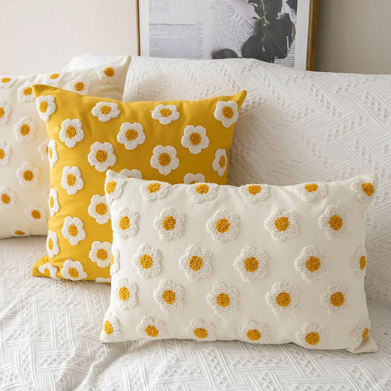 Cotton Embroidered Tufted Cushion Cover Ins Simple Plum Blossom Pillow Cover Bay Window Cushion Sofa Pillow Cover
Cotton Embroidered Tufted Cushion Cover Ins Simple Plum Blossom Pillow Cover Bay Window Cushion Sofa Pillow Cover