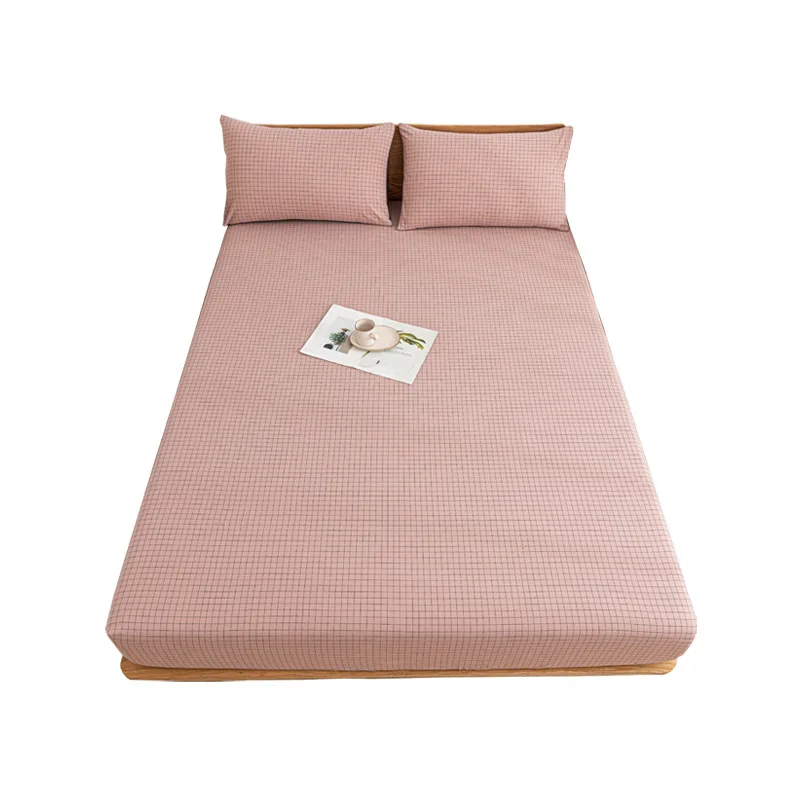 Washable Cotton Fitted Sheet Single piece Pure Cotton Bed Cover Dust Cover Full Cover Mattress Protective Cover Bed Cover
Washable Cotton Fitted Sheet Single piece Pure Cotton Bed Cover Dust Cover Full Cover Mattress Protective Cover Bed Cover