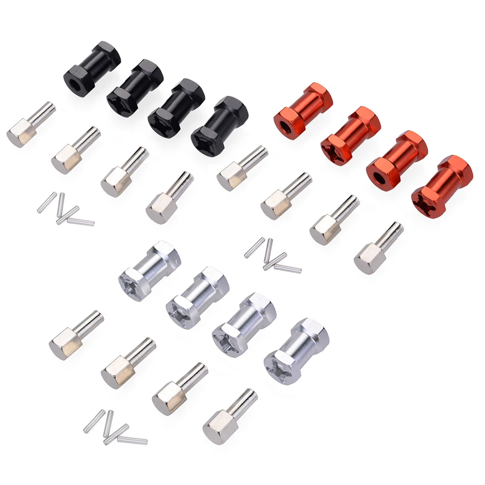4pcs/Lot Aluminum 12mm Hex Wheel Hub Drive Adaptor 20/25mm Extension Combiner Coupler For 1/10 RC Car Crawler Axial SCX10 D90
4pcs/Lot Aluminum 12mm Hex Wheel Hub Drive Adaptor 20/25mm Extension Combiner Coupler For 1/10 RC Car Crawler Axial SCX10 D90
