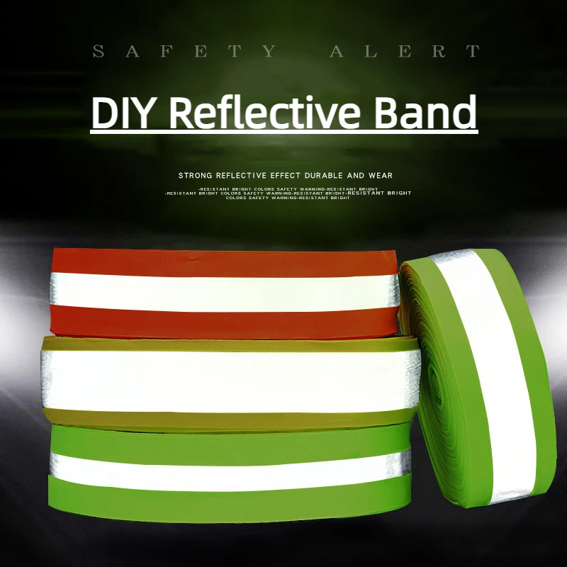 2M DIY Reflective Bands for Clothes Wrist Ankle Leg Reflector Safety Armband Night Running Cycling Working Security Protection
2M DIY Reflective Bands for Clothes Wrist Ankle Leg Reflector Safety Armband Night Running Cycling Working Security Protection
