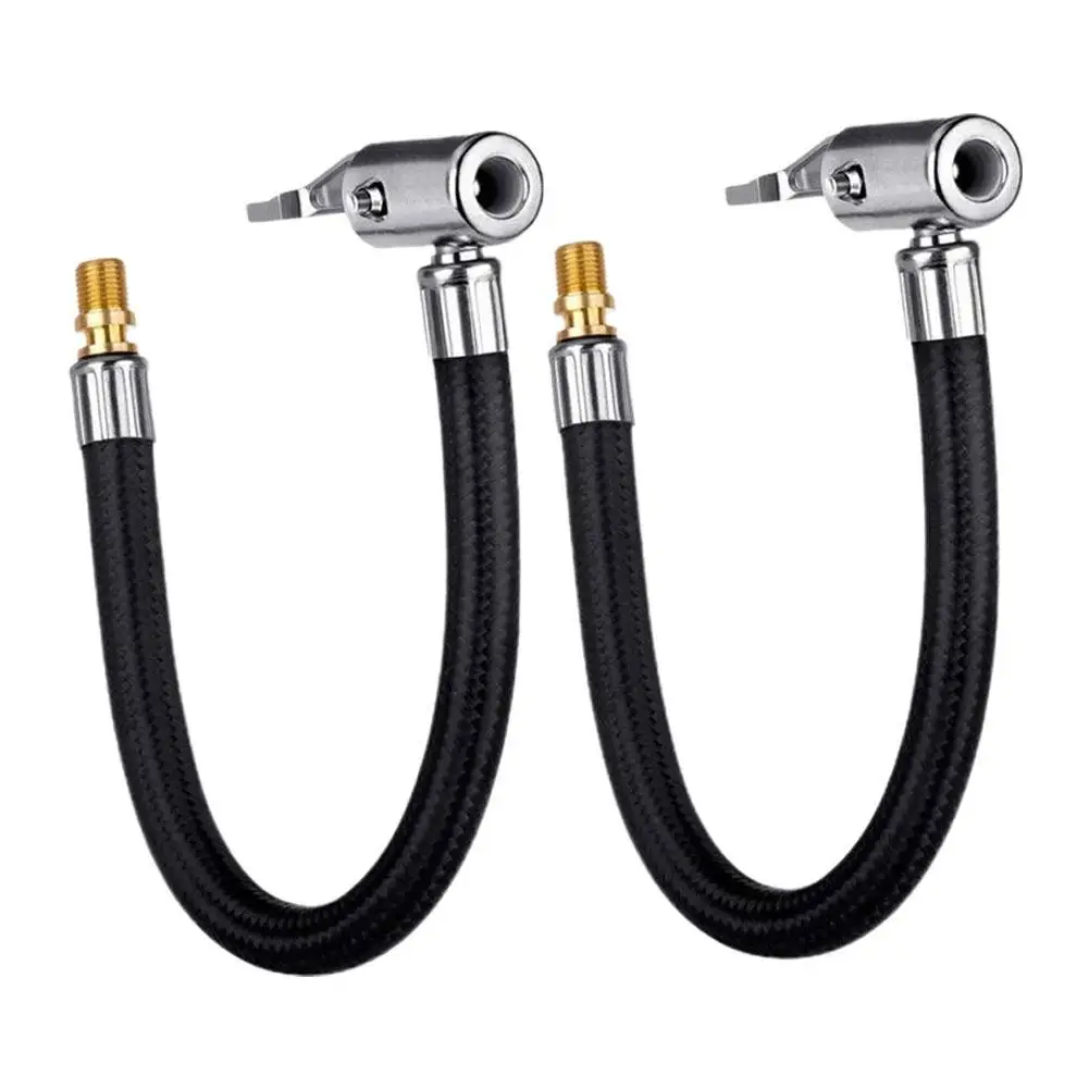 

20cm Car Tire Air Inflator Hose Inflatable Pump Extension Tube Adapter Tyre Air Connection Tire Extension Quick Inflation Hose