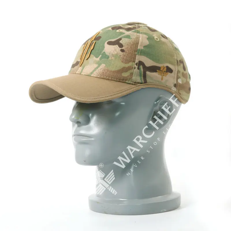 

Warchief Military Baseball Cap For Men's Multicam Black Patch Tactical Hiking Hat Airsoft Camouflage Fishing Caps Flecktarn Hats