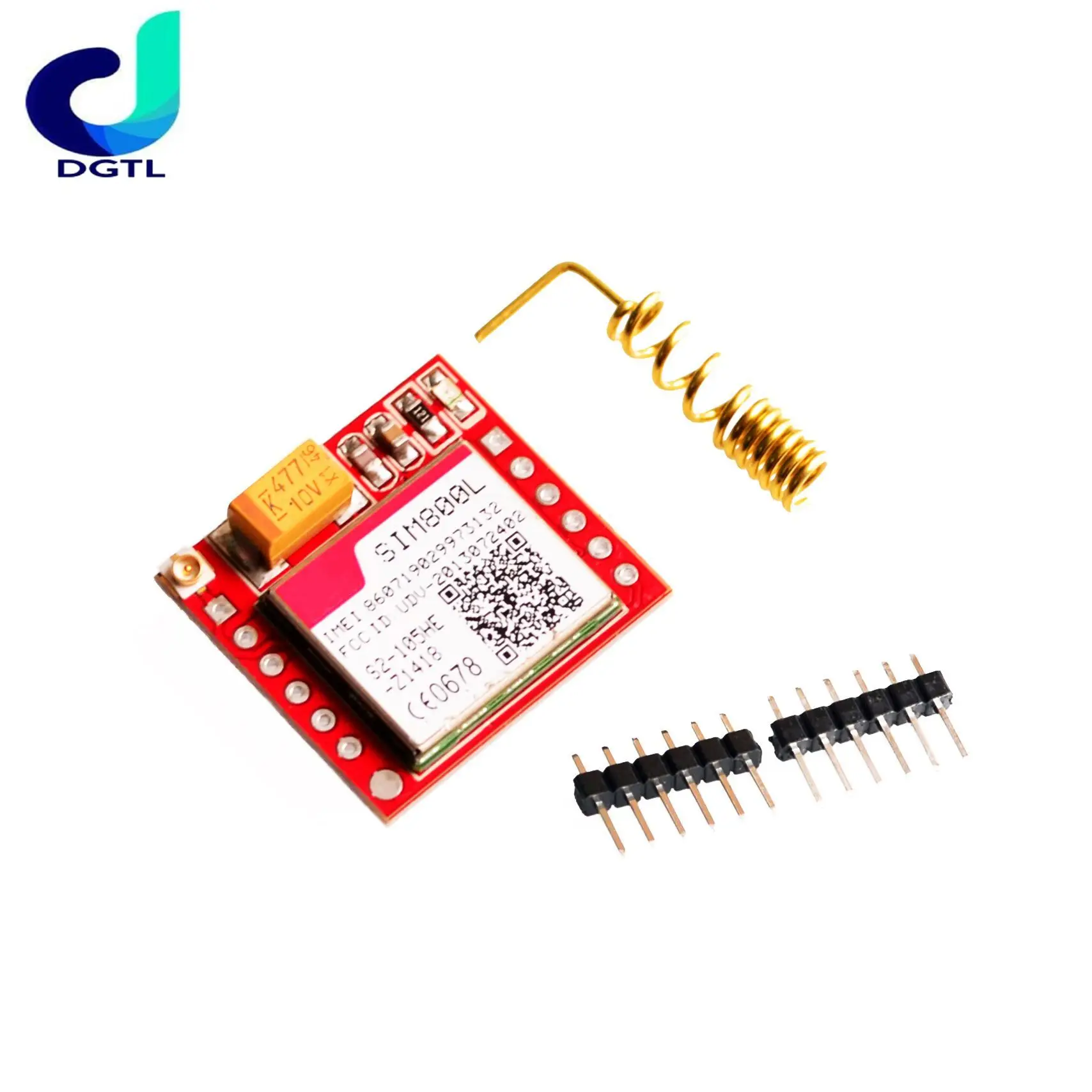 Smallest SIM800L GPRS GSM Module Micro SIM Card Core BOard Quad-band TTL Serial Port for arduino
Smallest SIM800L GPRS GSM Module Micro SIM Card Core BOard Quad-band TTL Serial Port for arduino