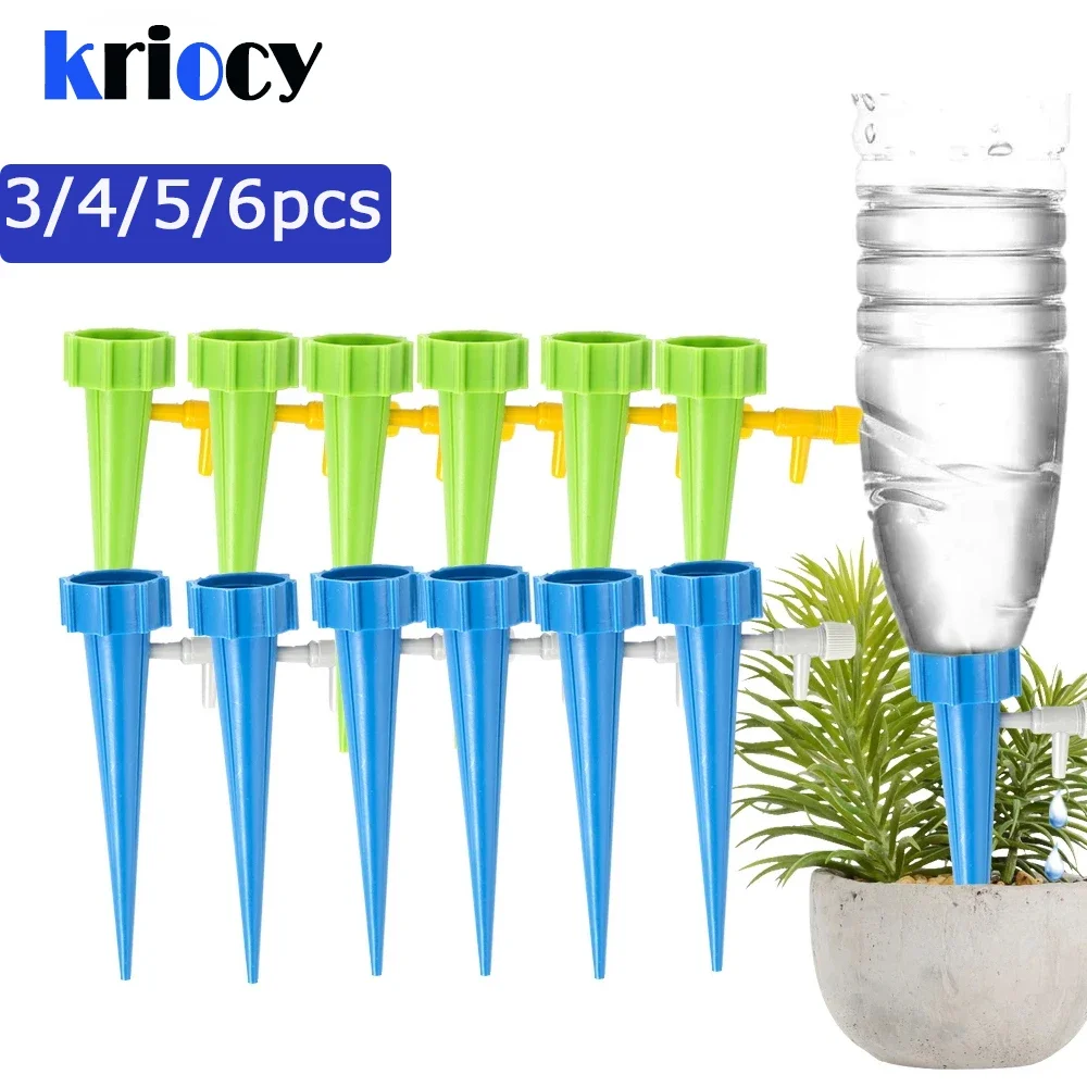 

Automatic Drip Irrigation System Self Watering Spike for Flower Plants Greenhouse Garden Adjustable Auto Water Dripper Device