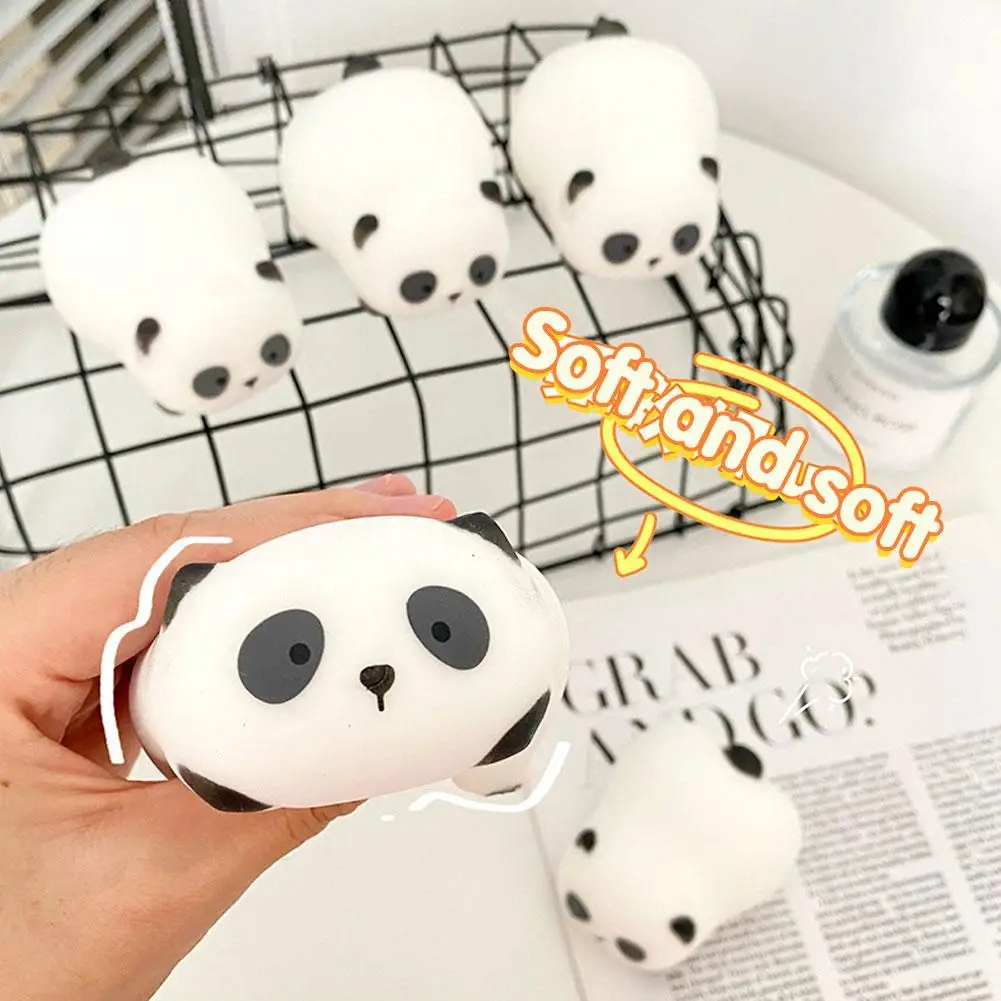 

Kawaii Cute Panda Expression Slow Rising Squeeze Funny Toys Relieves Child Adult Stress Anxiety Christmas Gift