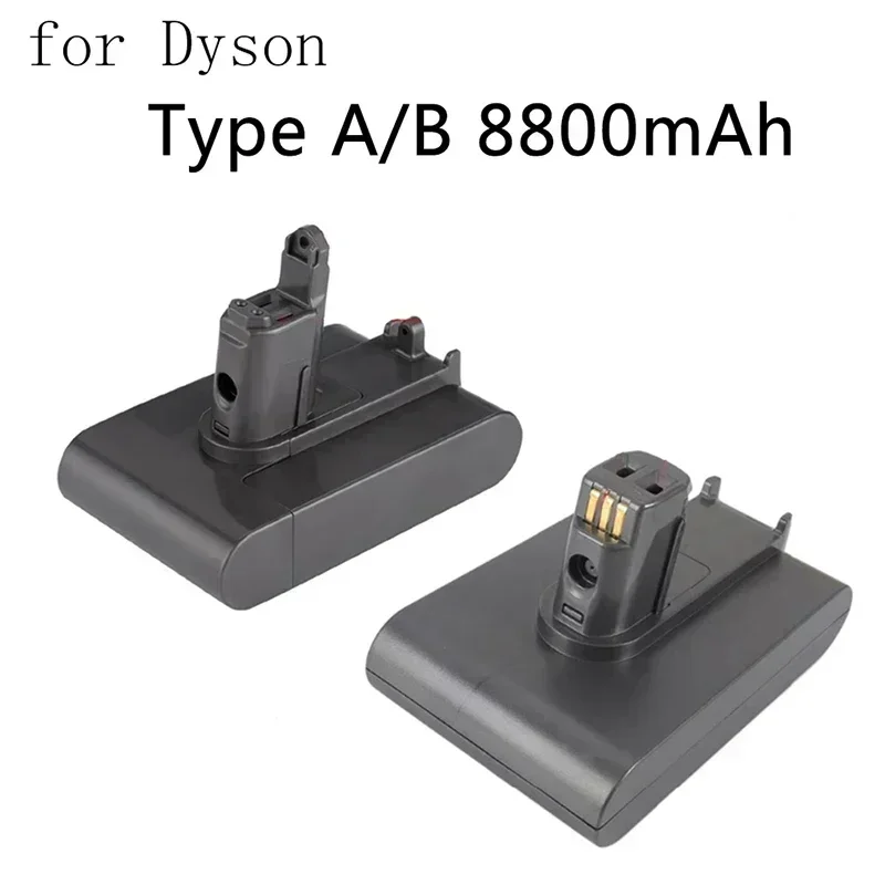 Литий-ионный аккумулятор для Dyson, 22,2 в, 8800 мАч, подходит для TypeA или B, Вакуумный Аккумулятор для Dyson DC35, DC45, DC31, DC34, DC44, DC31 Animal, DC35 Animal 
Литий-ионный аккумулятор для Dyson, 22,2 в, 8800 мАч, подходит для TypeA или B, Вакуумный Аккумулятор для Dyson DC35, DC45, DC31, DC34, DC44, DC31 Animal, DC35 Animal